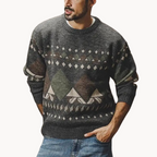 Men's Retro Knit Jumper | Albin