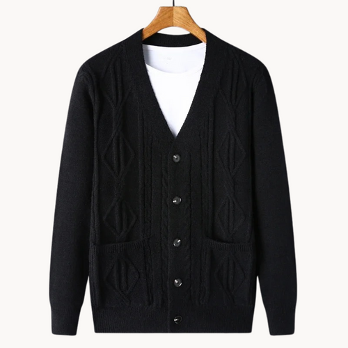 Men's Classic Knit Cardigan | Amedeo