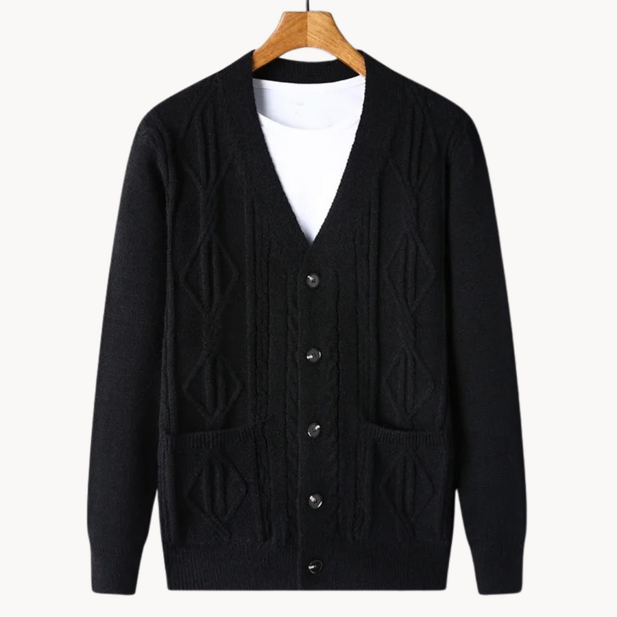 Men's Classic Knit Cardigan | Amedeo
