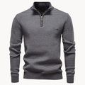 Men's Textured Quarter-Zip Jumper | Corbin