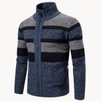 Men's Striped Knit Jacket | Fausto