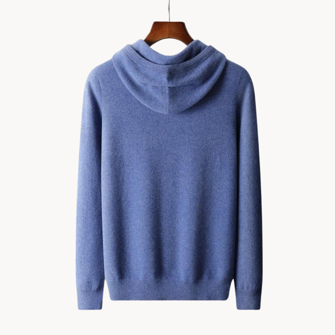 Men's Merino Wool Hoodie | Glacier