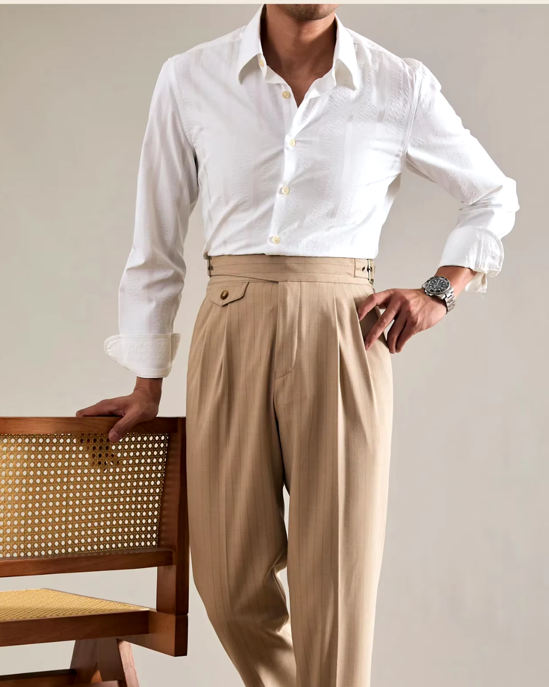 Men's Gurkha-Style Trousers | Elite