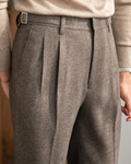 Men's Textured Trousers | Brenlow
