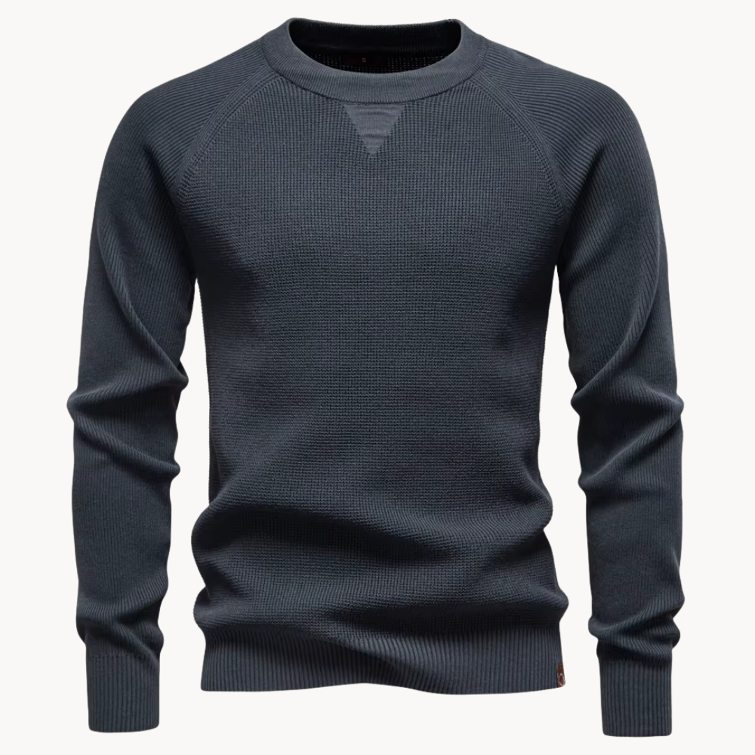 Men's Crewneck Knit Jumper | Grayson