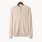 Men's Full-Zip Wool Jumper | Regal