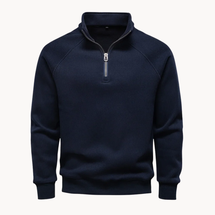 Men's Half-Zip Knit Jumper | Langford