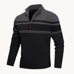 Men's Knitted Quarter-Zip Jumper | Renard