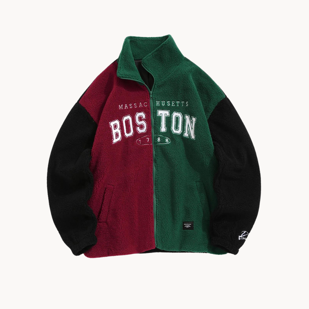 Men's Embroidered Hoodie | Boston