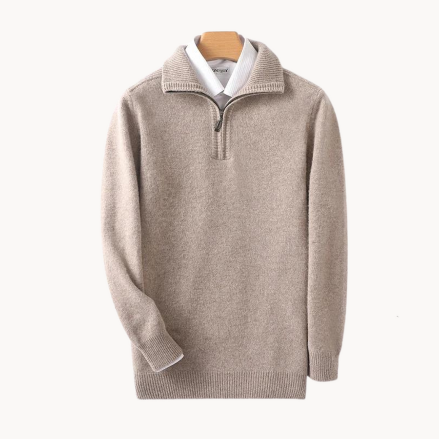 Men's Merino Wool Quarter-Zip Jumper | Merino Wool