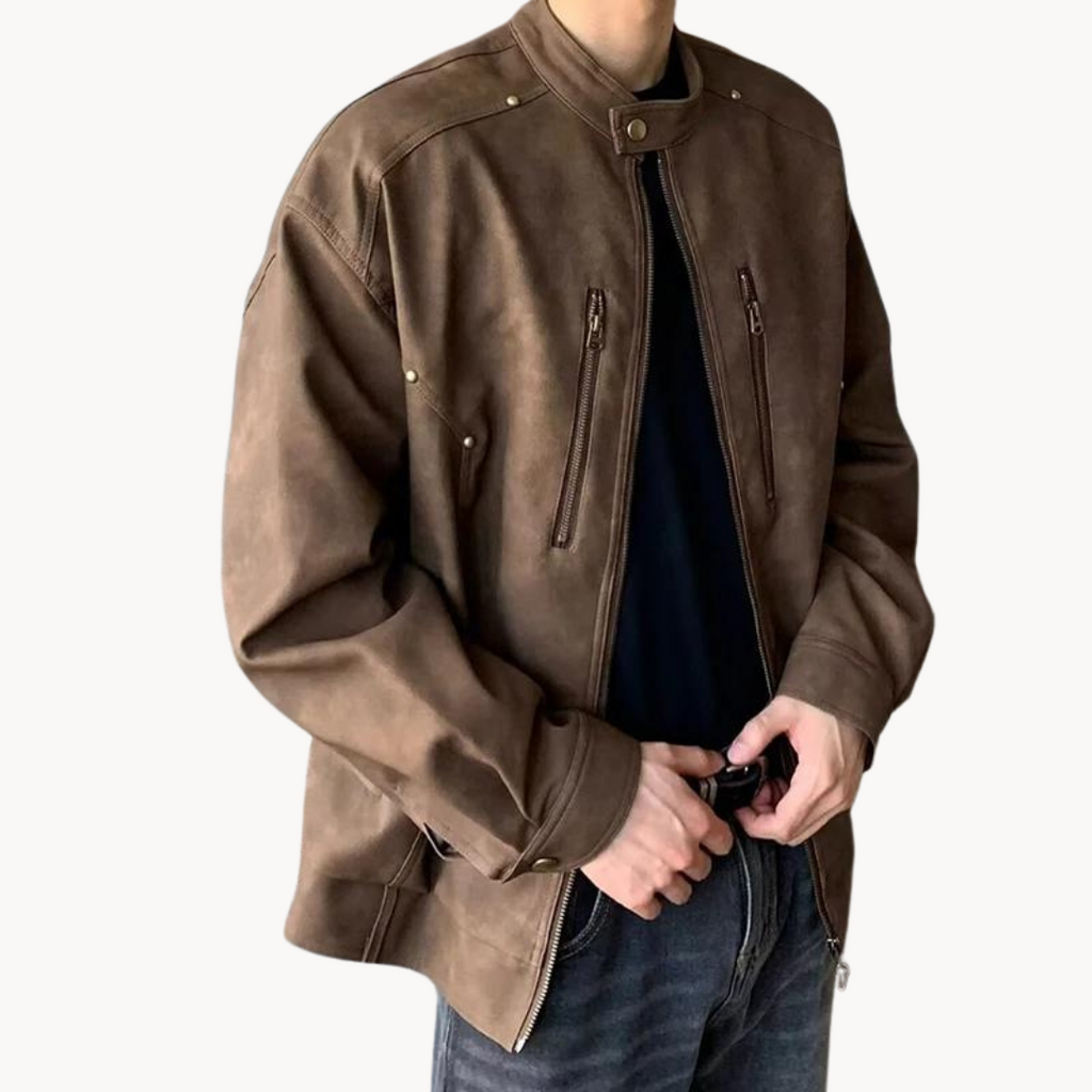 Men's Leather Jacket | Cliffside