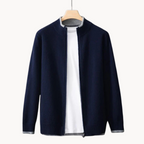 Men's Merino Wool Zip Jumper | Kingston