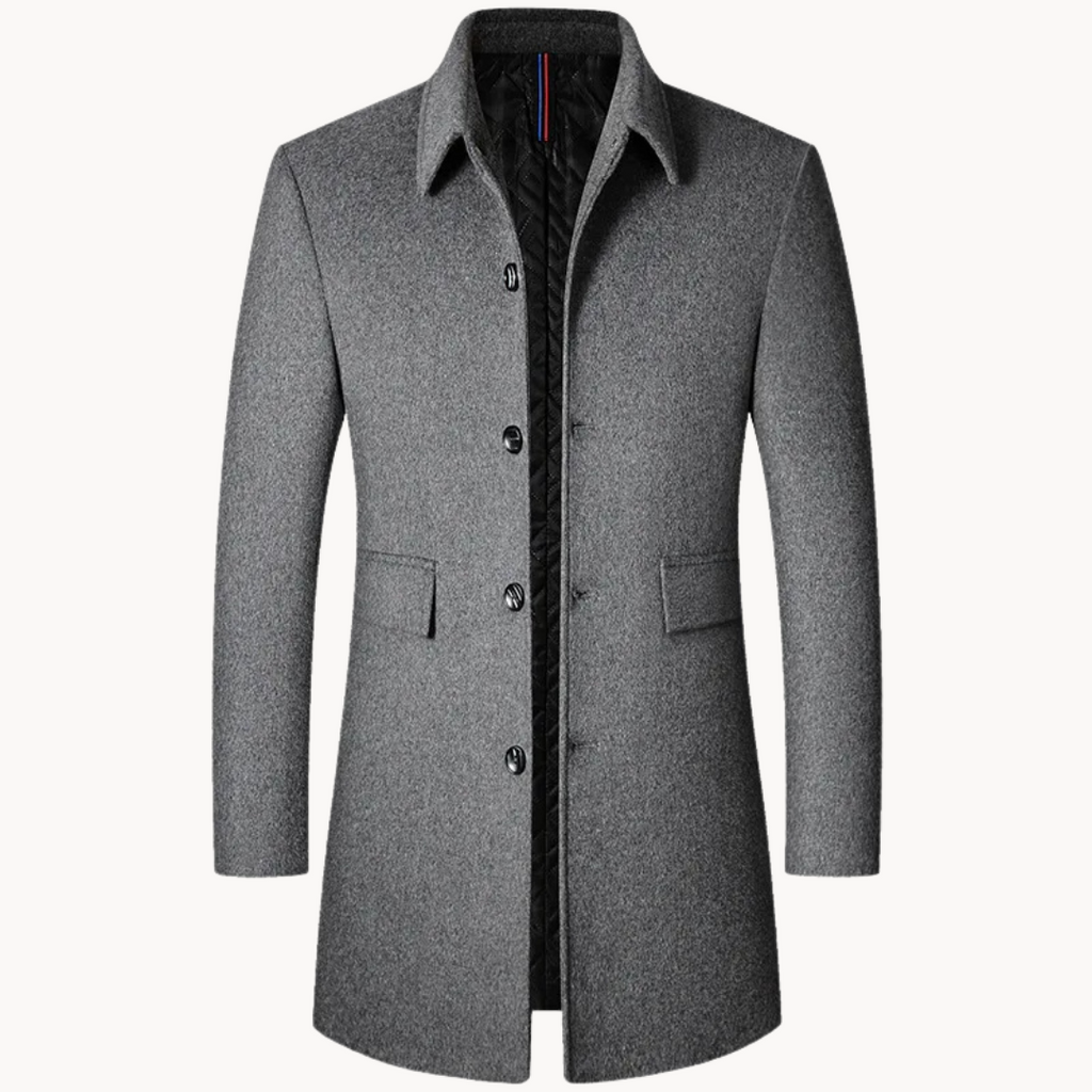 Men's Wool Coat | Roman