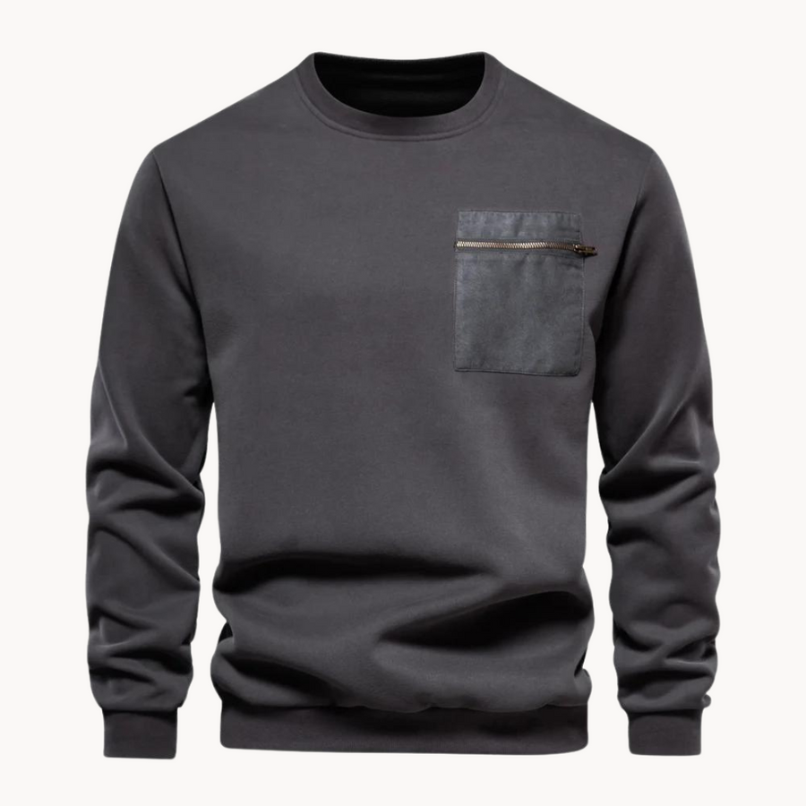 Men's Fleece Crewneck | Skipper