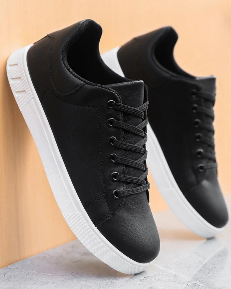 Men's Leather Sneakers – Corrado