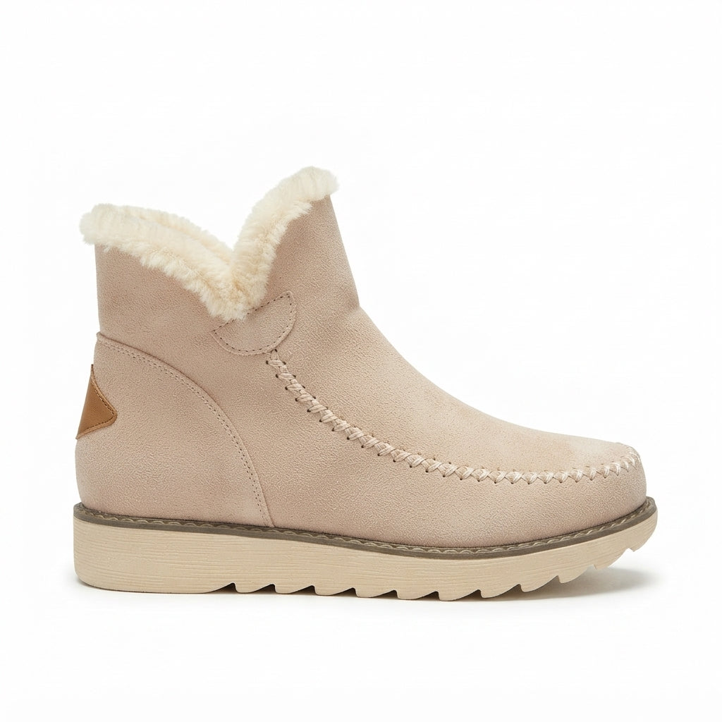 Women's Orthopaedic Faux Fur-Lined Ankle Snow Boots