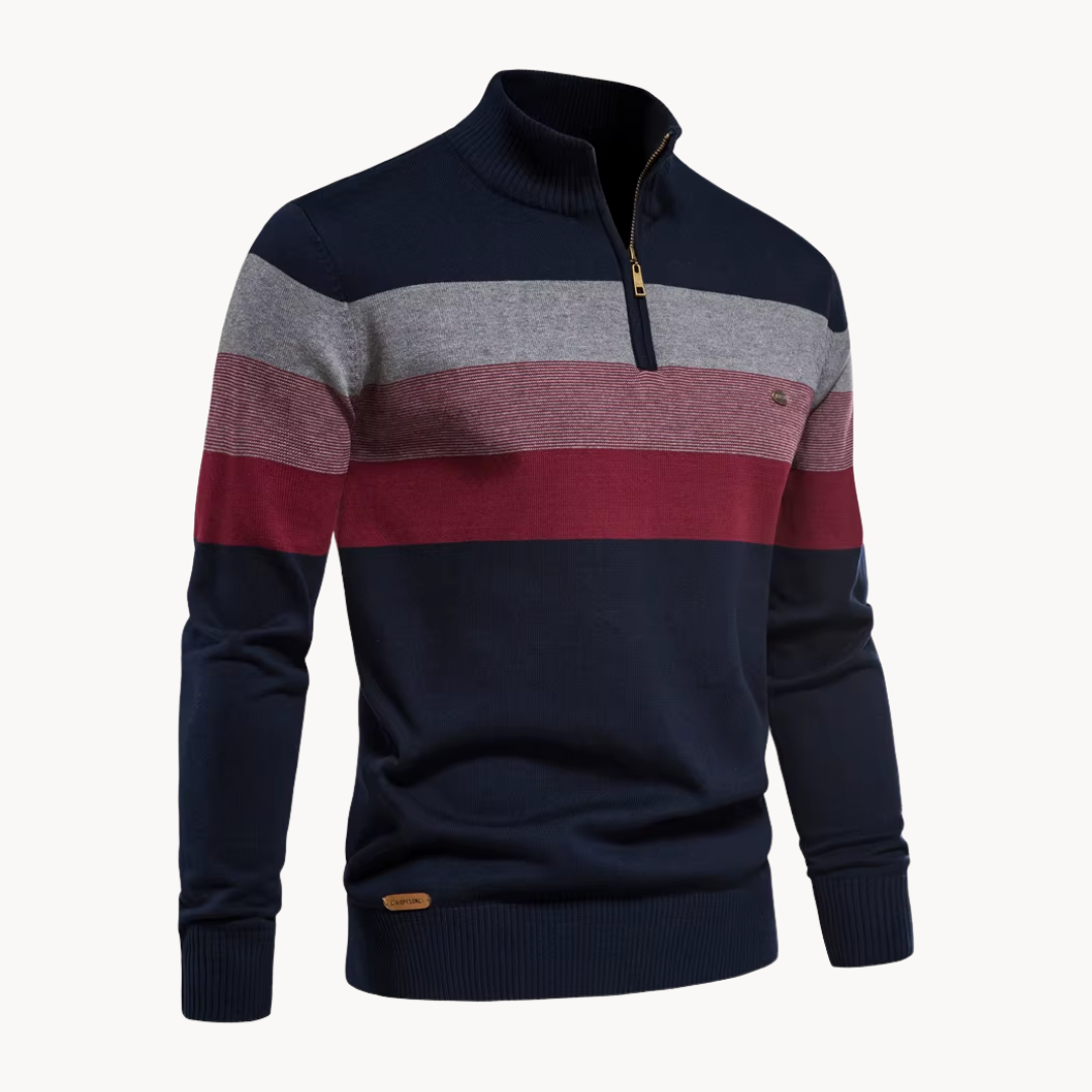 Men's Quarter-Zip Jumper | Burk