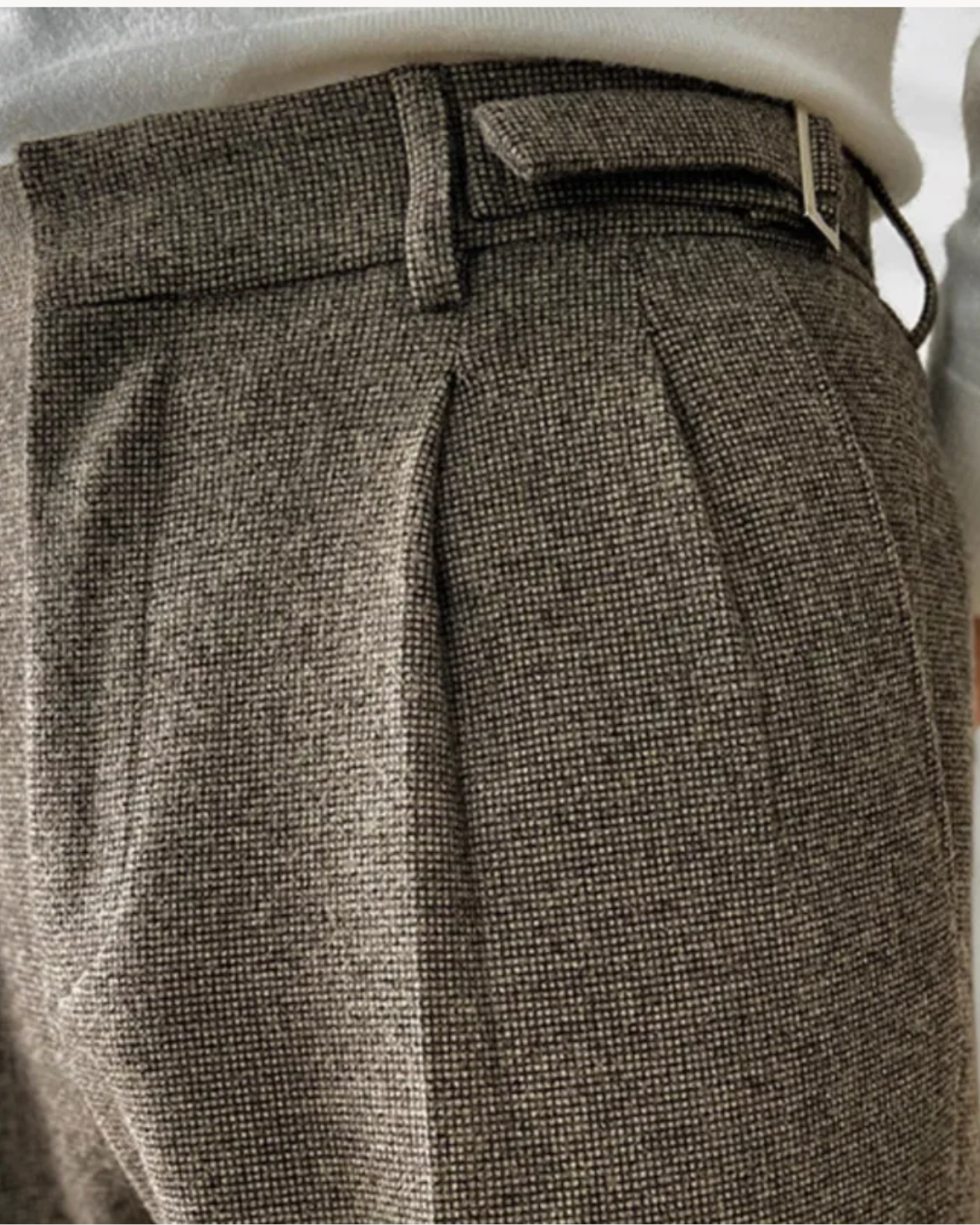 Men's Pleated Trousers | Corwyn