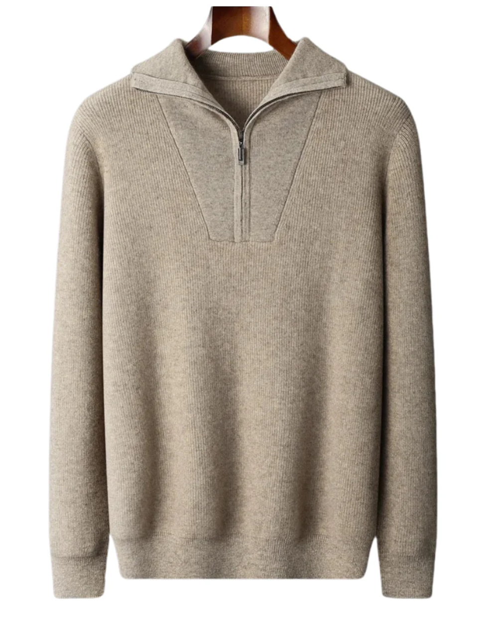 Men's Cashmere Half-Zip Sweater – Portofino