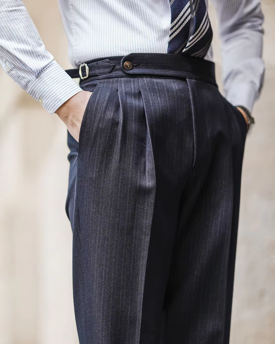 Men's Straight-Leg Trousers | Xanth