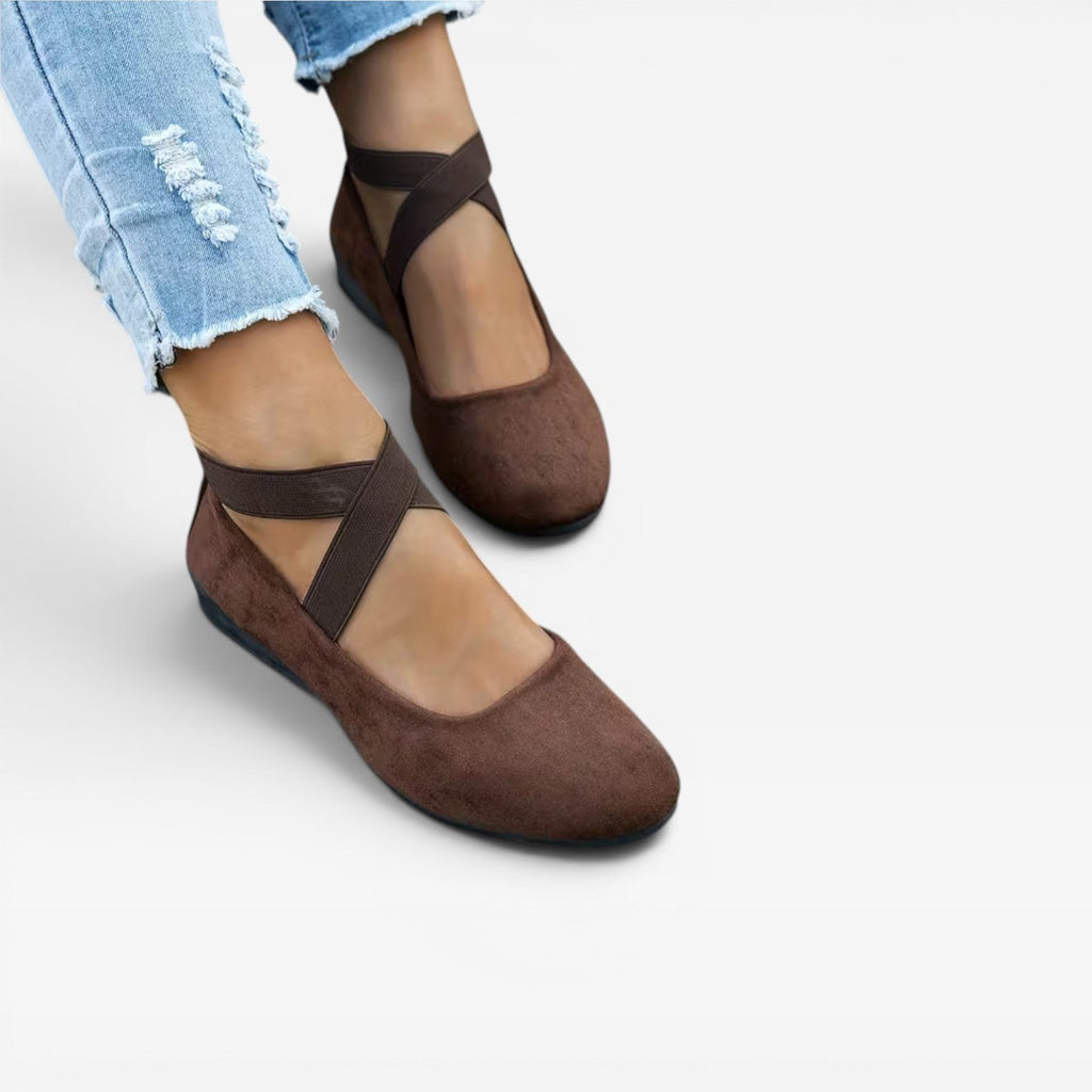 Women's Cross-Strap Ballet Flats — view 7