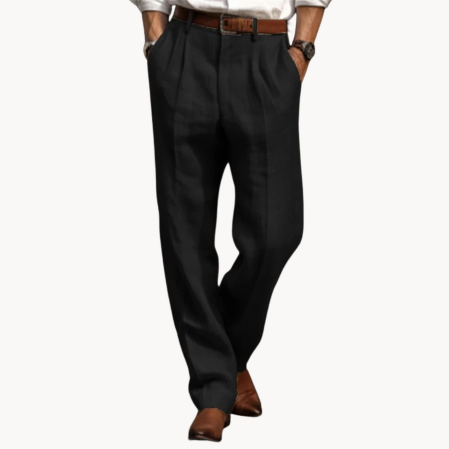 Men's Straight-Leg Trousers | Leandro