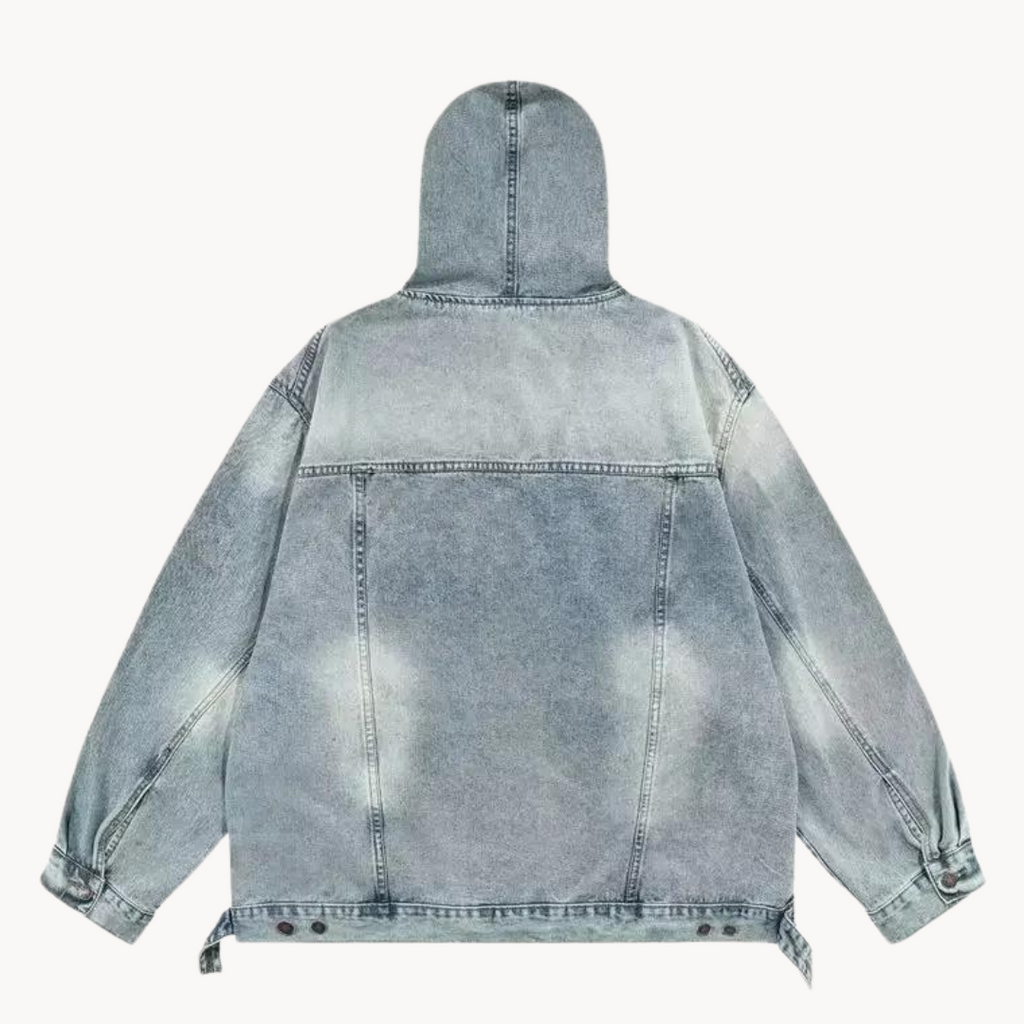 Men's Denim Hoodie | Greystone