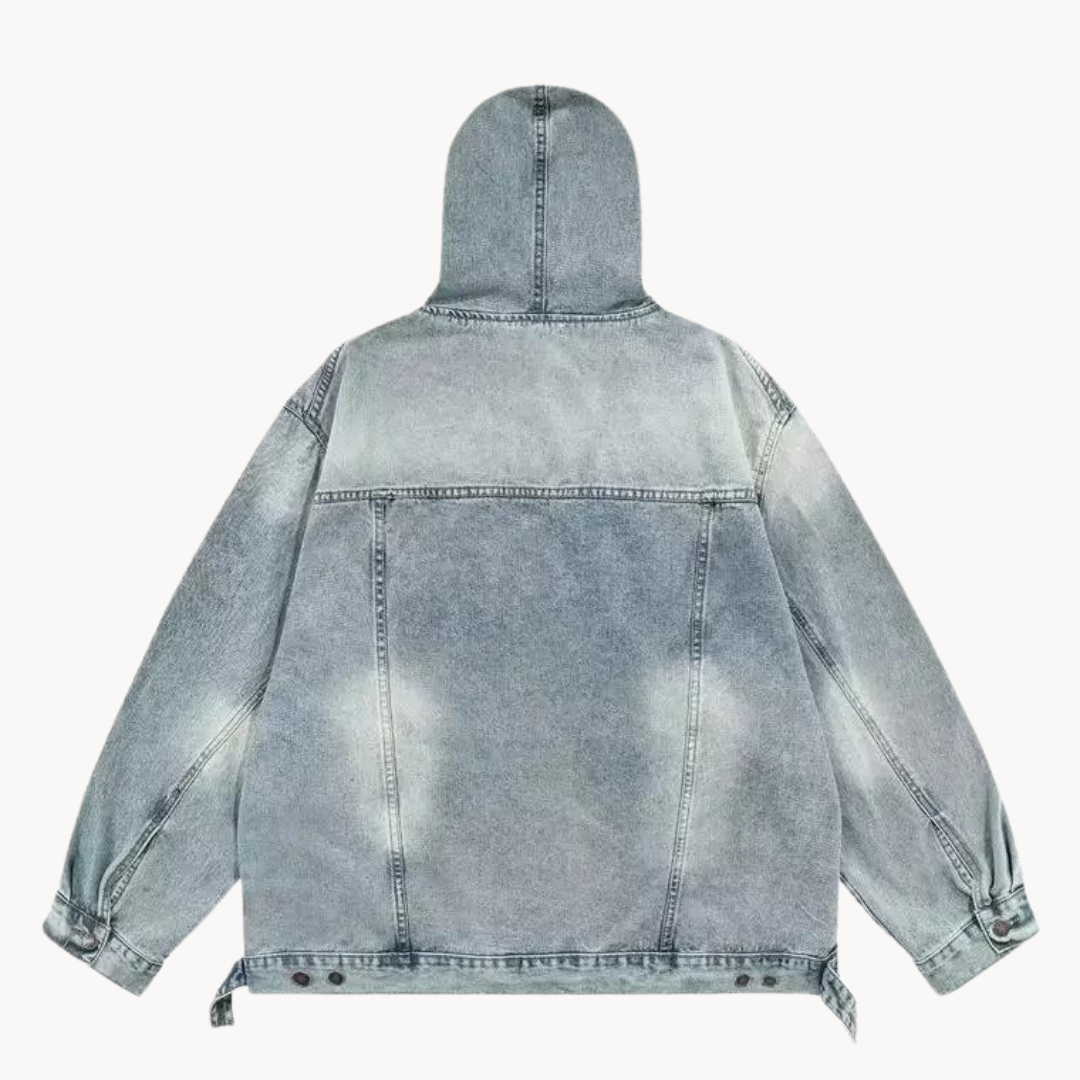 Men's Denim Hoodie | Greystone