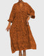 Mckinley™ | Maxi Dress With Elegant Print