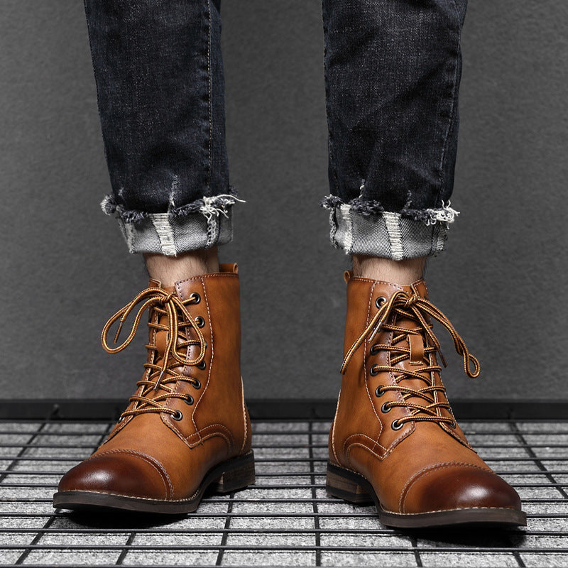 Men's Leather Hiking Boots – Tadhg