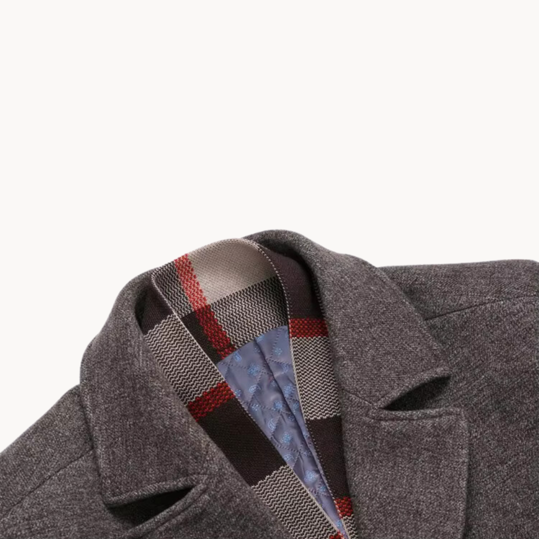 Men's Single-Breasted Coat | Julian