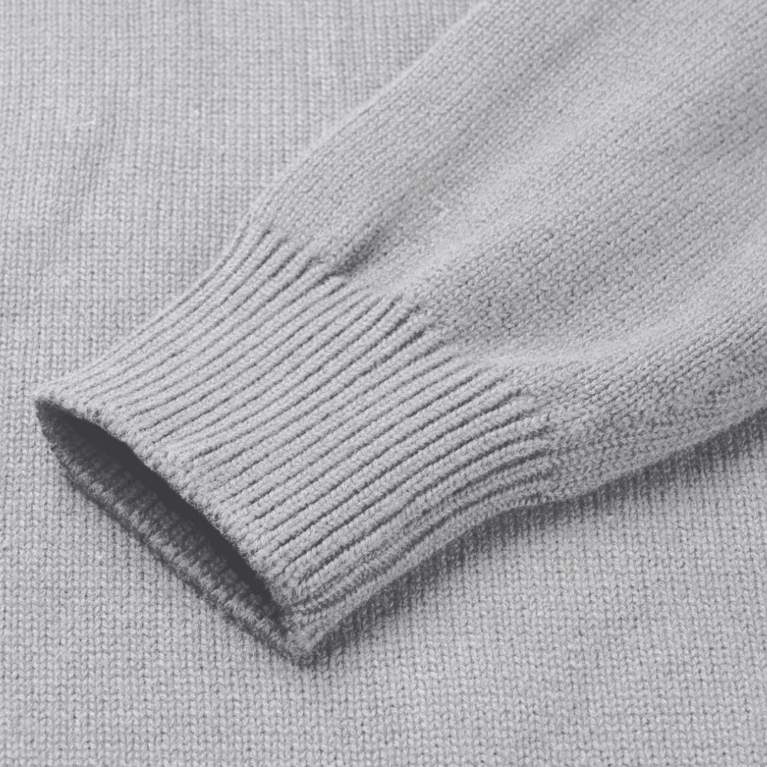Men's Knitted Quarter-Zip Jumper | Renard