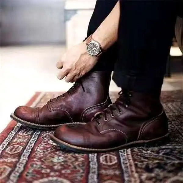 Men's Leather Boots – Silas