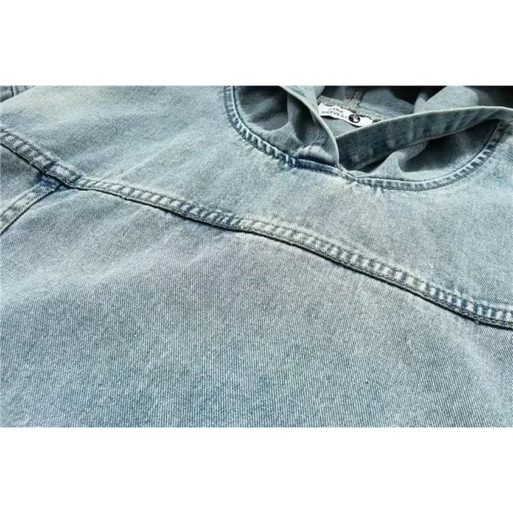 Men's Denim Hoodie | Greystone