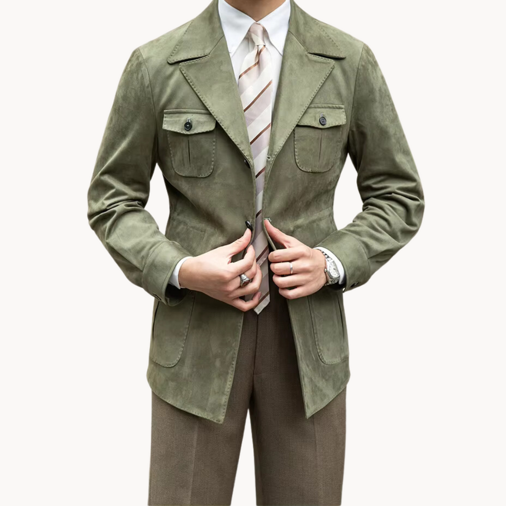 Men's Suede Coat | Riccardo