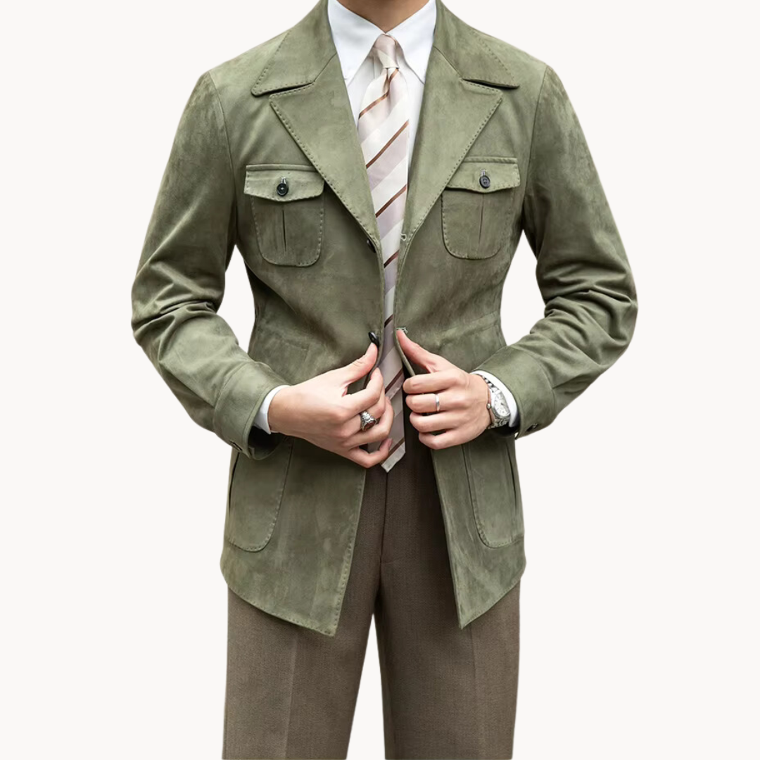 Men's Suede Coat | Riccardo