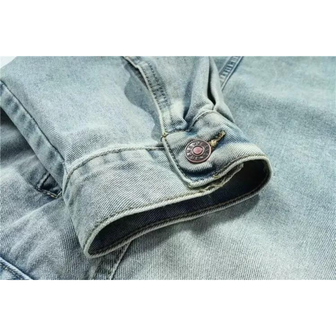 Men's Denim Hoodie | Greystone