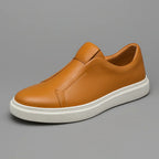Men's Leather Slip-On Shoes – Sylvain
