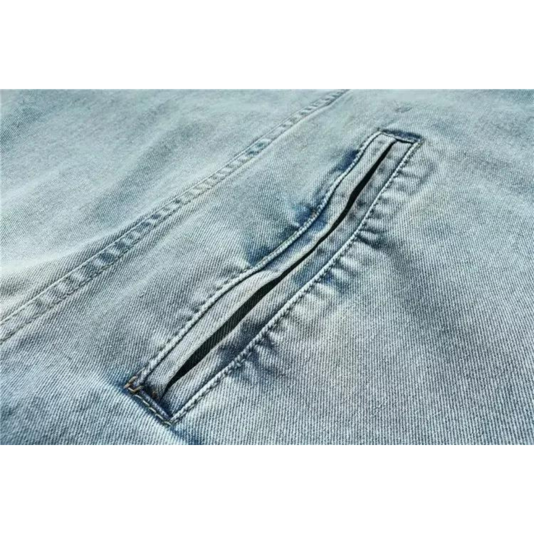 Men's Denim Hoodie | Greystone