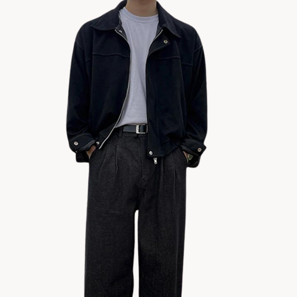 Men's Zip-Front Jacket | Draymoor
