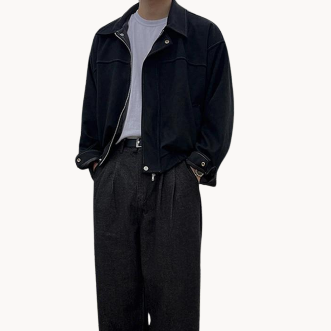 Men's Zip-Front Jacket | Draymoor