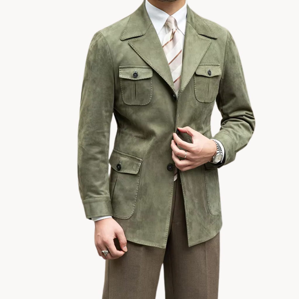 Men's Suede Coat | Riccardo