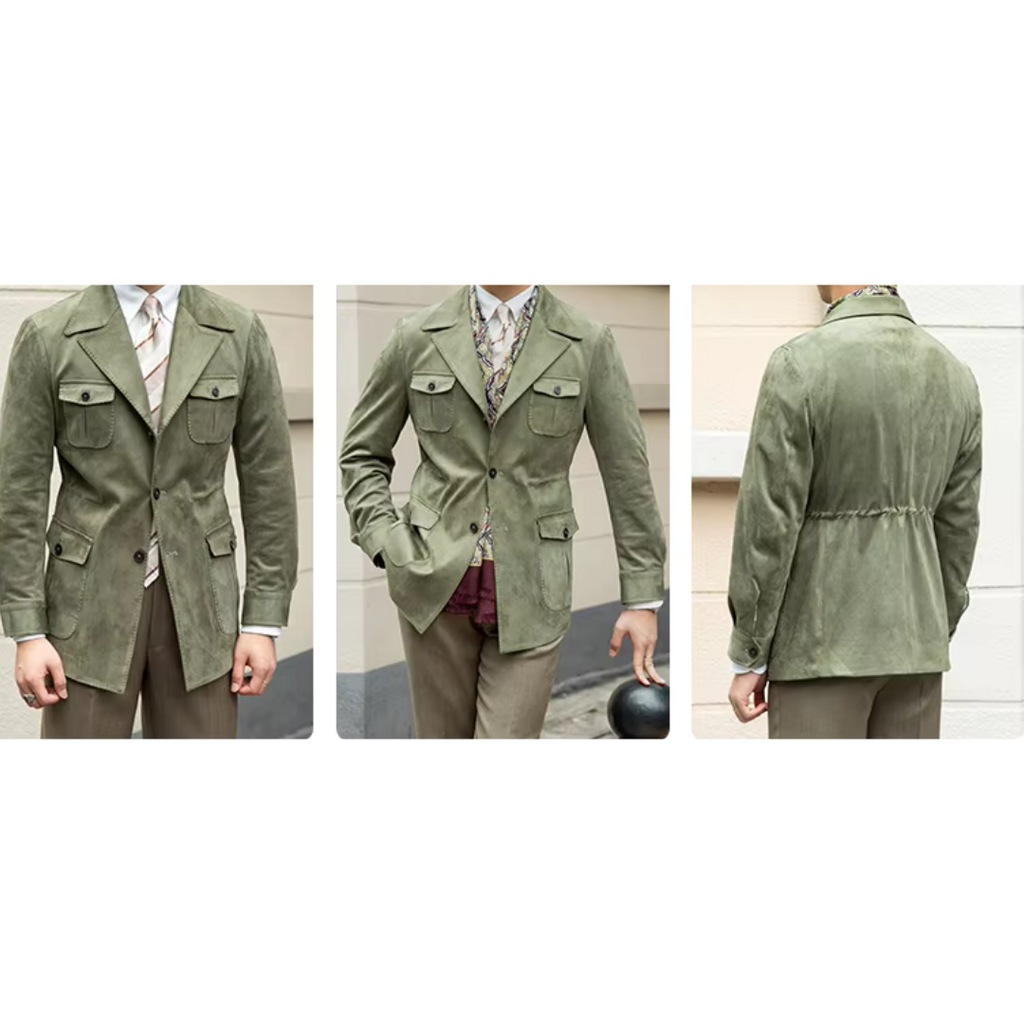 Men's Suede Coat | Riccardo