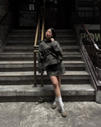 Trench-coat court à ceinture pour femme | Selworthy