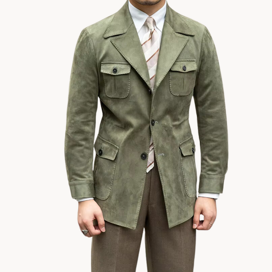 Men's Suede Coat | Riccardo