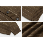 Men's Striped Cardigan | Venturina