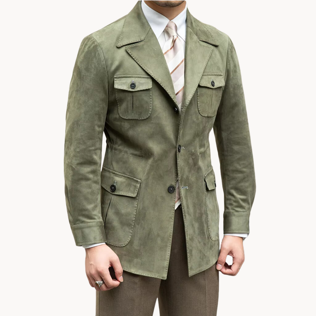 Men's Suede Coat | Riccardo
