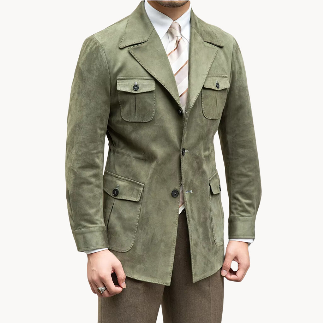 Men's Suede Coat | Riccardo