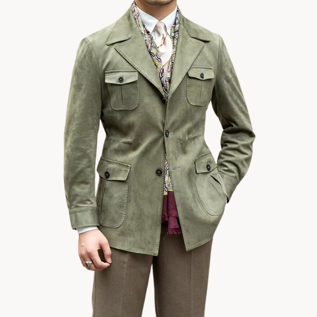 Men's Suede Coat | Riccardo