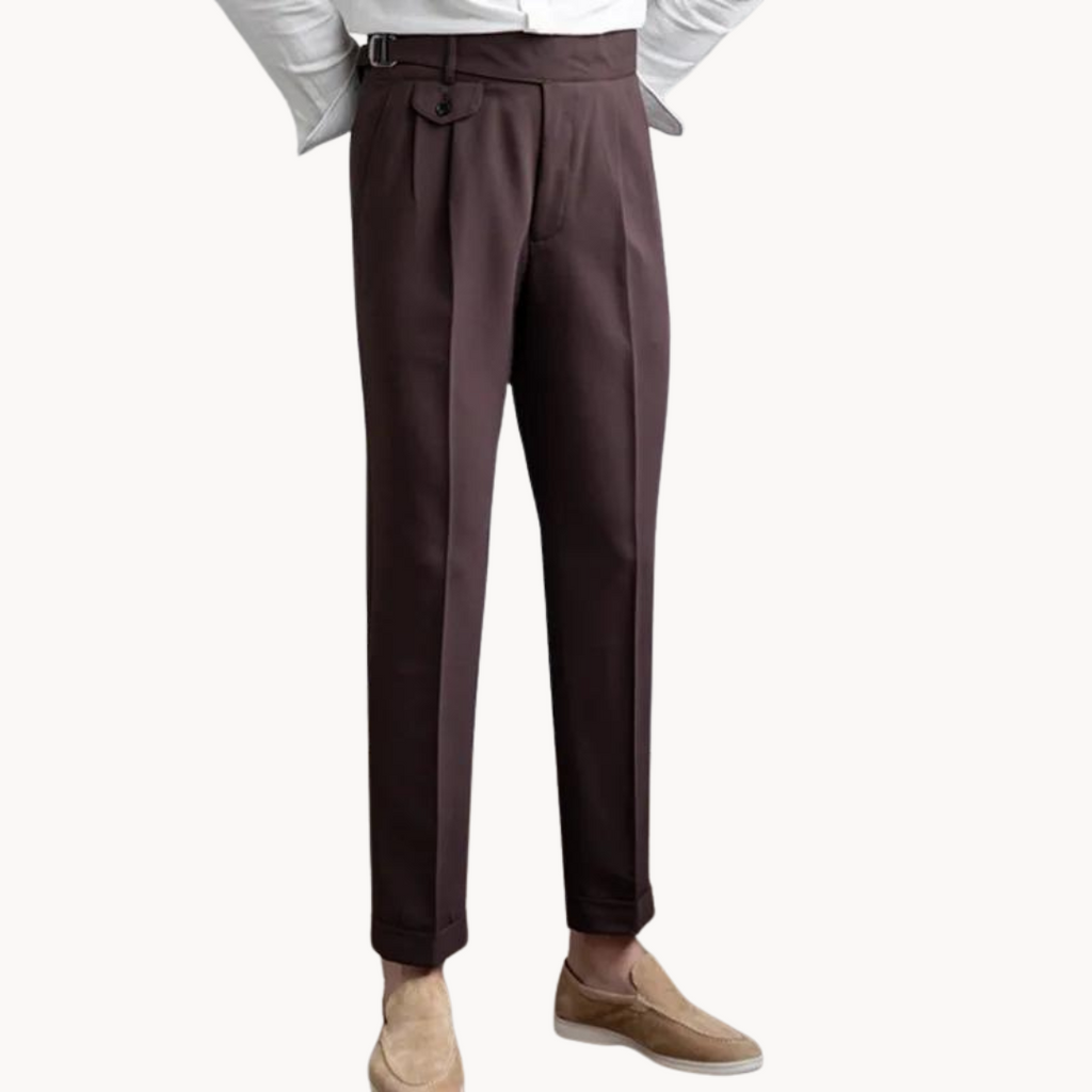 Men's Pleated Trousers | Verran